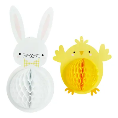 Honeycombs Påskhare&Kyckling - 2-pack