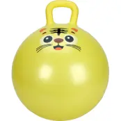 Hoppboll med handtag Djur Limegrön Katt - Leksaksaffären -  Leksaksaffären