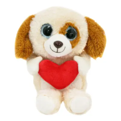 Gosedjur Hund med Rött Hjärta