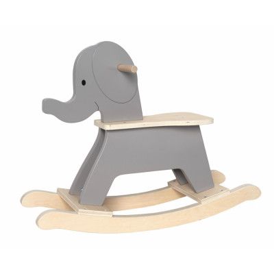 Jabadabado Gungdjur Elefant i trä - Jabadabado -  Leksaksaffären