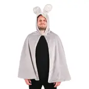 Kanin Cape Grå - One size