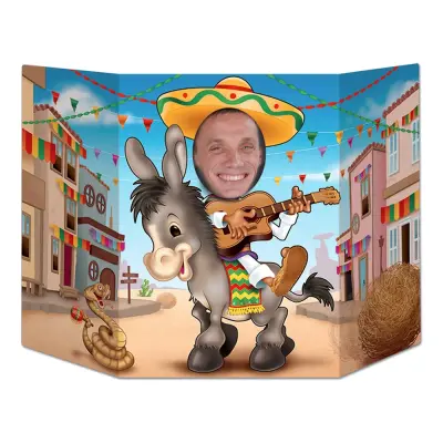 Kartongvägg Fiesta Foto Props