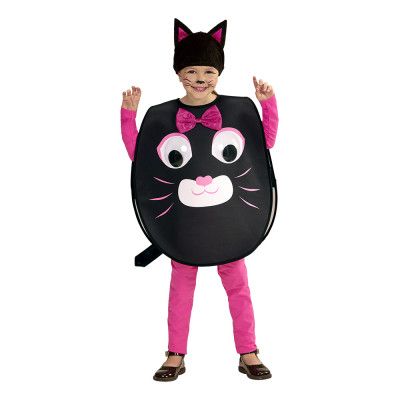 Katt med Stora Ögon Barn Maskeraddräkt - Large