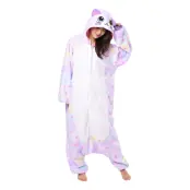 Katt Pastell Kigurumi - Medium