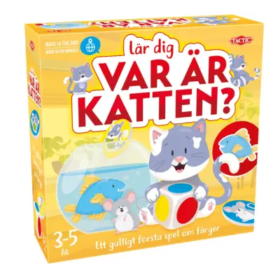 Lär dig Var är katten? - Tactic -  Leksaksaffären