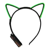 LED Kattöron - Grön