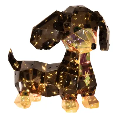LED Magic Hund Dekoration