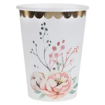 Lilla Kanin Pappersmugg 10-pack