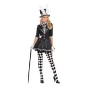 Mad Hatter Kanin Maskeraddräkt - Medium/Large