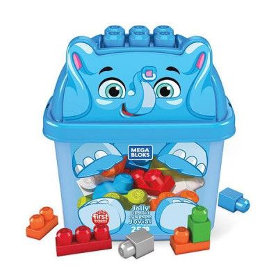 Mega Bloks Bucket Blå Elefant