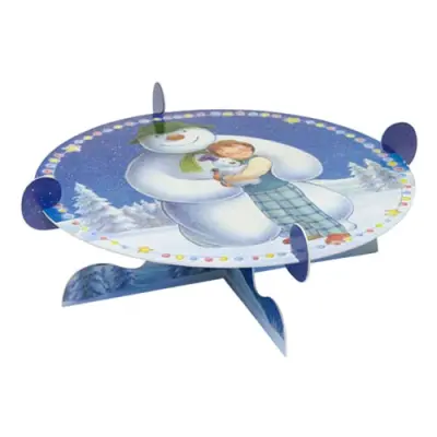 Muffinsställ Snögubben och Snöhunden