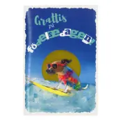 Musikkort Grattis på Födelsedagen