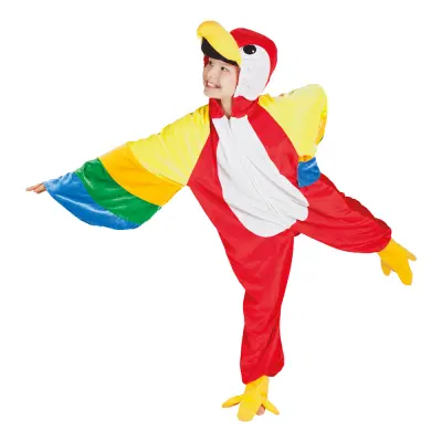 Papegoja Barn Maskeraddräkt