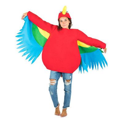 Papegoja Maskeraddräkt - One size