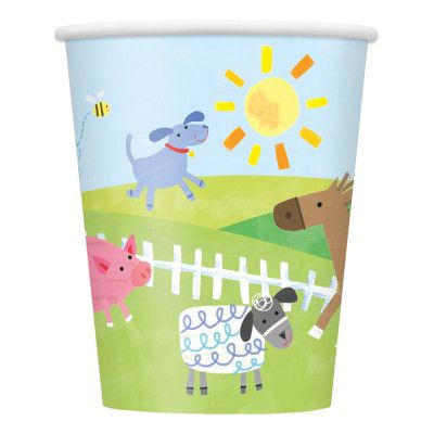 Pappersmuggar Bondgård - 8-pack