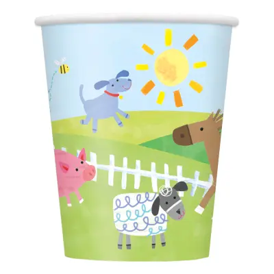 Pappersmuggar Bondgård - 8-pack