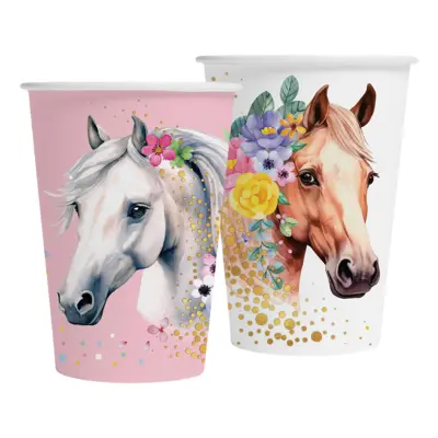 Pappersmuggar Hästar - 8-pack