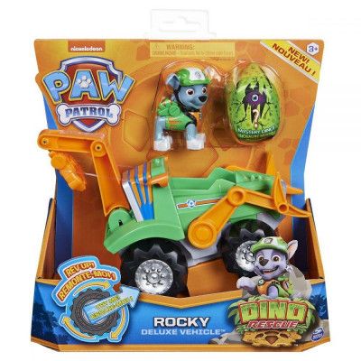 Paw Patrol Dino Rescue Deluxe Fordon Rocky