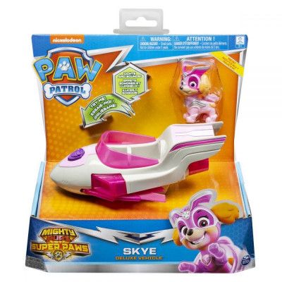 Paw Patrol Figur med fordon Deluxe Skye