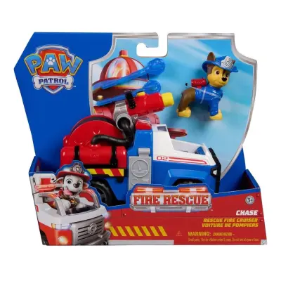Paw Patrol Fire Rescue Fordon Chase - Paw Patrol -  Leksaksaffären