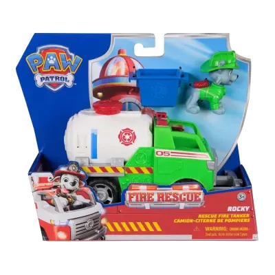 Paw Patrol Fire Rescue Fordon Rocky - Paw Patrol -  Leksaksaffären