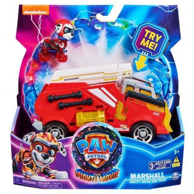 Paw Patrol Mighty Movie Fordon Marshall