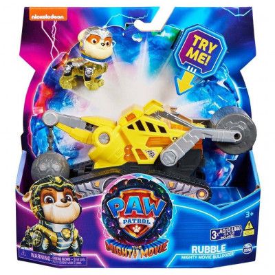 Paw Patrol Mighty Movie Fordon Rubble