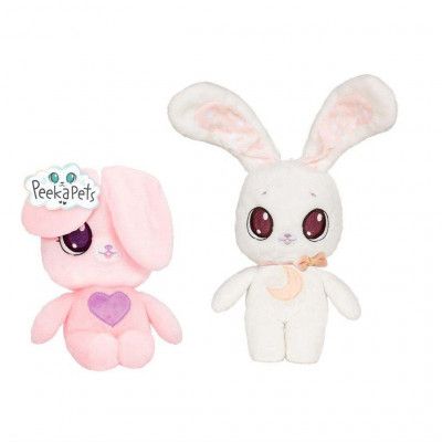 PeekaPets Kanin Mjukdjur Vit