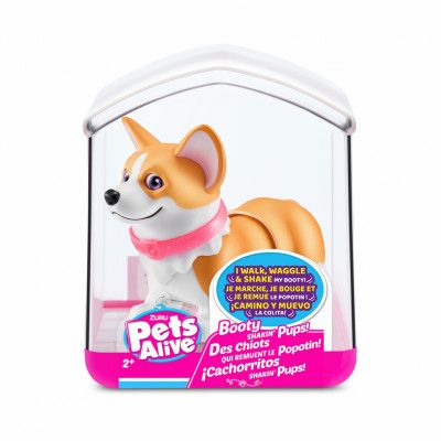 Pets Alive Booty Shakin'Pups Corgi Orange - PetsAlive -  Leksaksaffären