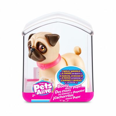 Pets Alive Booty Shakin'Pups Mops Beige/brun - PetsAlive -  Leksaksaffären