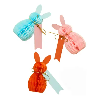 Placeringskort Honeycomb Kanin - 6-pack