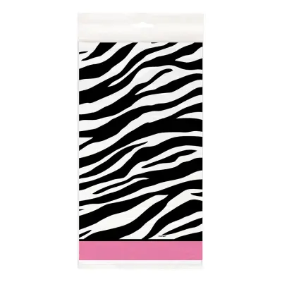 Plastduk Zebra