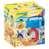 Playmobil® 1.2.3 Kreativt set"Sandborg"70340