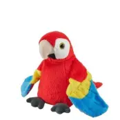 Pocketkins Eco Röd Ara Papegoja