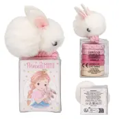 Princess Mimi Hårsnoddar Vit Kanin - Princess Mimi -  Leksaksaffären