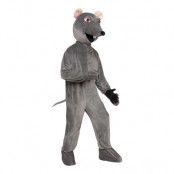 Råtta med Stort Huvud Maskeraddräkt - One size