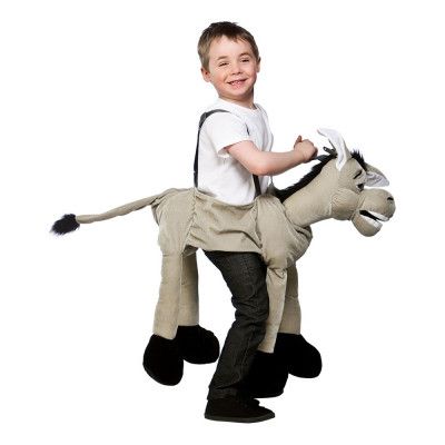 Ridande Åsna Barn Maskeraddräkt