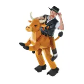 Ridande Tjur Maskeraddräkt - One size