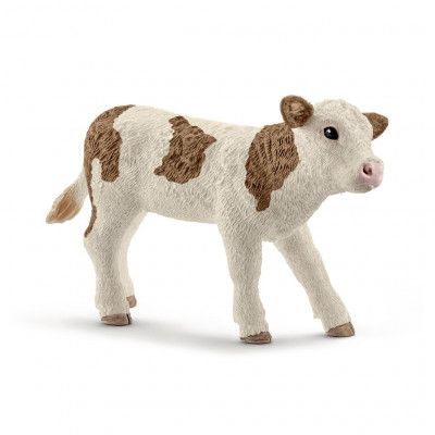 schleich® FARM WORLD Simmental kalv 13802 - Schleich -  Leksaksaffären