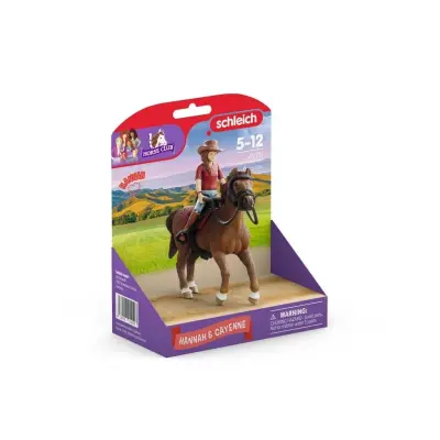 Schleich Horse Club Hannah&Cayenne 42711 - Schleich -  Leksaksaffären