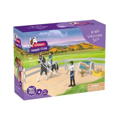 schleich® HORSE CLUB Kims Voltige Set 42799 - Schleich -  Leksaksaffären