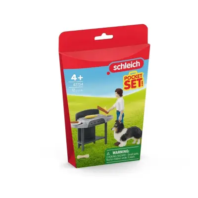 schleich® Pocket Set Grilla med Tom 42754 - Schleich -  Leksaksaffären
