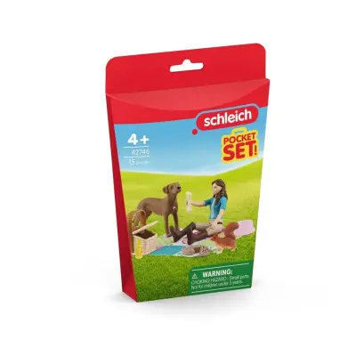 schleich® Pocket Set Picknick med Lisa 42746 - Schleich -  Leksaksaffären