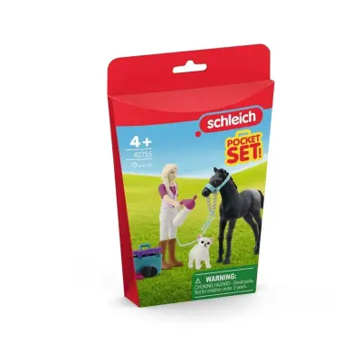 schleich® Pocket Set Skötselset för föl 42755 - Schleich -  Leksaksaffären