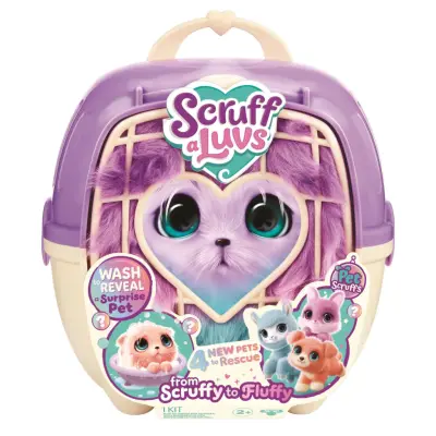 Scruff-a-Luvs Lila - Scuff-a-luvs -  Leksaksaffären