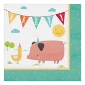 Servetter Bondgård - 16-pack