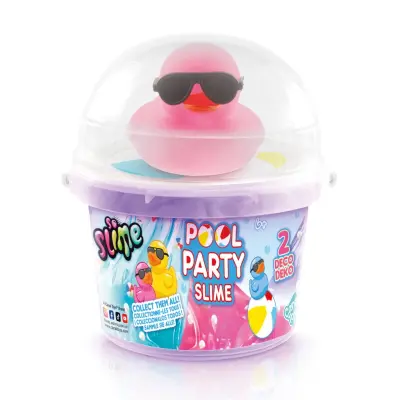 So Slime Pool Party Slime Rosa - So Slime -  Leksaksaffären