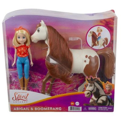 Spirit Docka och häst Abigail & Boomerang