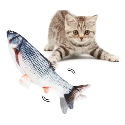 Sprattlande Fisk Kattleksak