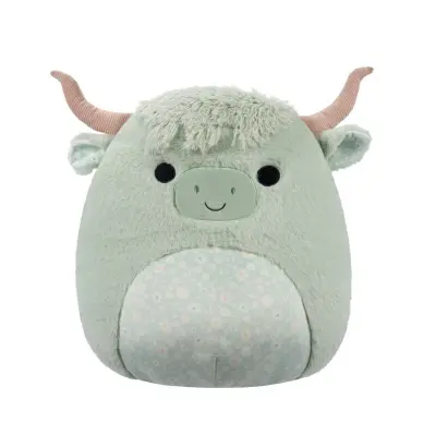 Squishmallows 40cm Fuzz A Mallows Iver Highland Cow - Squishmallows -  Leksaksaffären